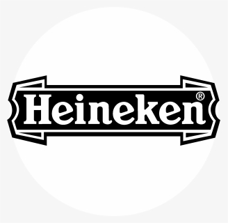 Heineken Logo Black And White - Heineken Black Logo Png, Transparent Png, Free Download