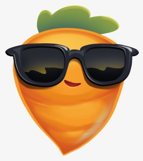 Carrot With Glasses - Carrot Sunglasses, HD Png Download, Free Download