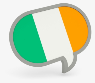 Speech Bubble Icon - Speech Bubble Ireland Flag, HD Png Download, Free Download