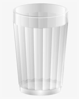 Empty Water Glass Vector Image - Glass Cup Clipart Png, Transparent Png, Free Download