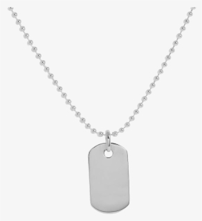 Silver Dog Chain Png File - Kewpie Doll Necklace, Transparent Png, Free Download
