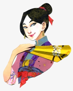 Papercraft Mulan To Go With Jasmine And Ariel - Fa Mulan, HD Png Download, Free Download