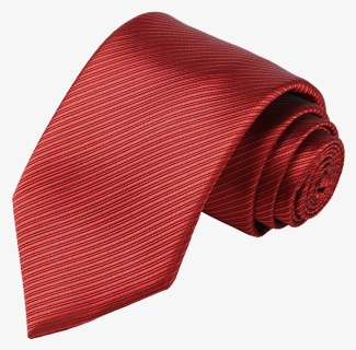 Kissties Men"s Striped Tie In Red Color - Formal Wear, HD Png Download, Free Download