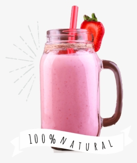 Smoothies In A Second Are 100% Natural Frozen Smoothie - Health Shake, HD Png Download, Free Download