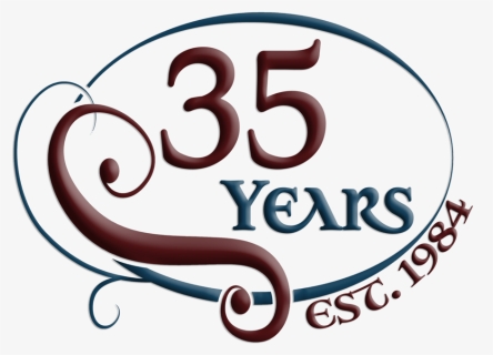 35th Logo Est 1984 - Calligraphy, HD Png Download, Free Download