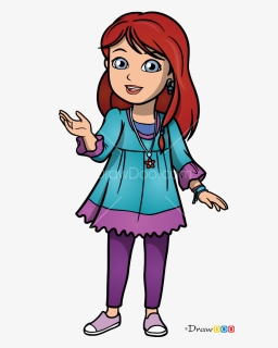 How To Draw Kate, Dora And Friends - Cartoon, HD Png Download, Free Download
