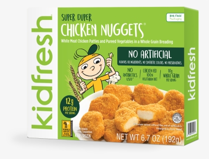 Super Duper Chicken Nuggets - Kid Fresh Pizza Bites, HD Png Download, Free Download