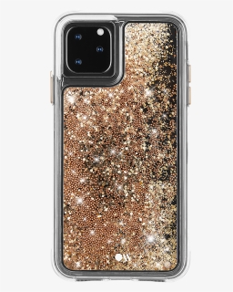 Case-mate Waterfall Gold Case For Iphone 11 Pro Max - Casemate Glitter Iphone 11 Pro Max, HD Png Download, Free Download