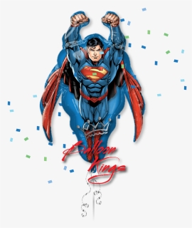 Flying Superman , Png Download - Superman Ballon, Transparent Png, Free Download