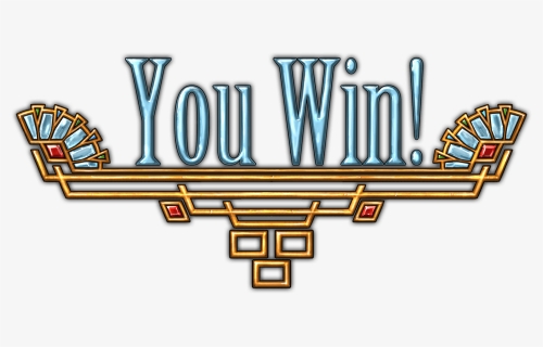 You Win , Png Download, Transparent Png, Free Download