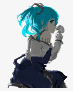 #anime #tyan #png #vokaloid #miku #hatsune - Hatsune Miku, Transparent Png, Free Download