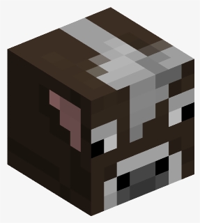 Cow Head - Cow Head Minecraft Top, HD Png Download, Free Download