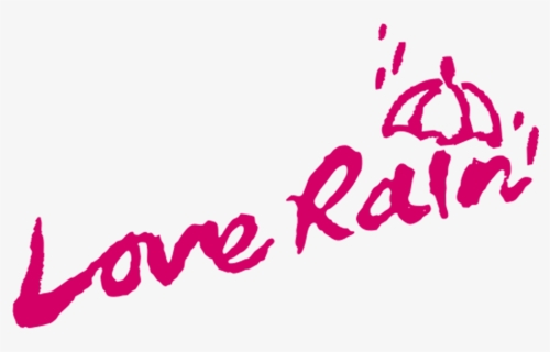 Love Rain - Calligraphy - Calligraphy, HD Png Download, Free Download