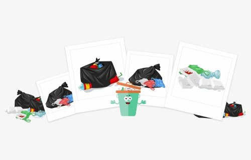 Trash Image - Bag, HD Png Download, Free Download