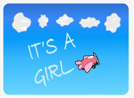 It"s A Girl - Free, HD Png Download, Free Download