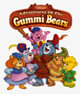 Transparent Gummy Bear Clipart - Gummi Bears Disney Plus, HD Png Download, Free Download