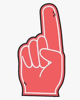 Foam Finger No Sticker Needumee For Ios Android Giphy - Animated Transparent No Gif, HD Png Download, Free Download