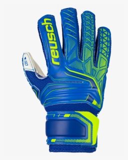 Reusch Attrakt Sg Finger Support Goalkeeper Gloves, HD Png Download, Free Download