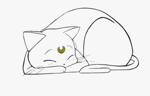 Sailor Moon Cat Png , Png Download - Artemis Sailor Moon, Transparent Png, Free Download