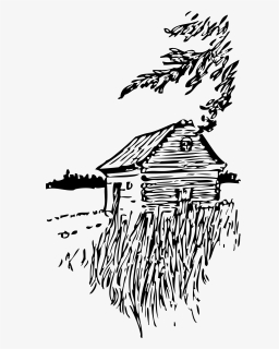 Cabin On The Plains Clip Arts - Walden Illustrated, HD Png Download, Free Download