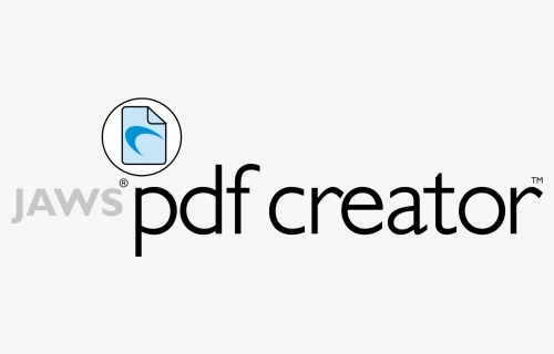 Jaws Pdf Creator Logo Png Transparent - Pdf Creator, Png Download, Free Download