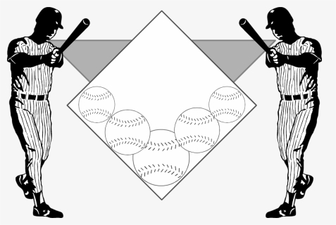 Baseball Player Sliding Into Home Plate Clipart Vector - Baseball Transparent Background Png, Png Download, Free Download