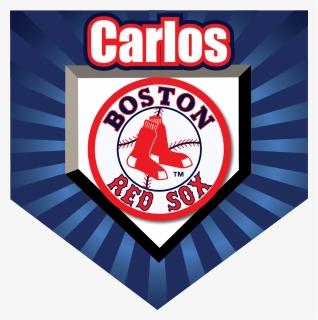 Red Sox Custom Home Plate Banner - Boston Red Sox, HD Png Download, Free Download