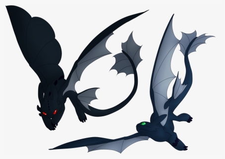 Transparent Dragon Clipart For Kids - Night Fury Dragon Transparent, HD Png Download, Free Download