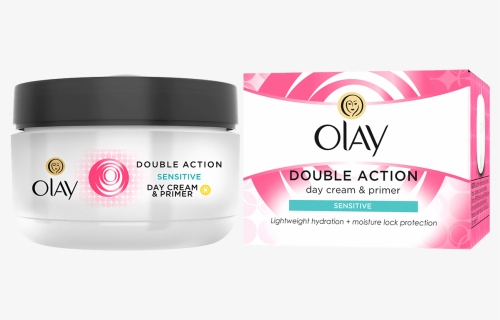 Essentials Double Action Day Cream For Sensitive Skin - Olay Double Action Day Cream, HD Png Download, Free Download