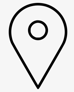 Maps Point - Location Icon White Color, HD Png Download, Free Download