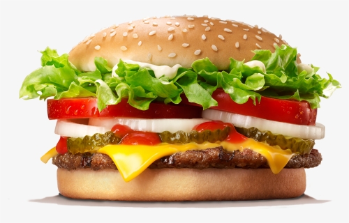 1 Pri Whopper Cheesburger King - Whopper Burger King Png, Transparent Png, Free Download