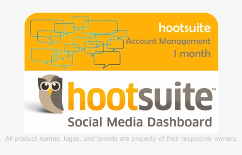 Hootsuite Account Management - Graphic Design, HD Png Download, Free Download