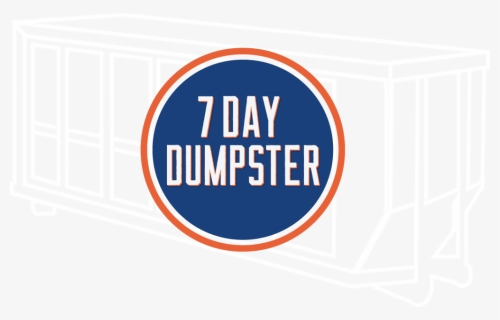 7 Day Dumpster Rental Image - Circle, HD Png Download, Free Download