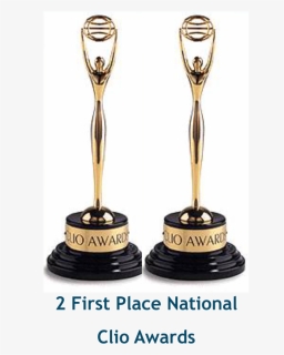 Transparent First Place Trophy Png - Clio Awards, Png Download, Free Download
