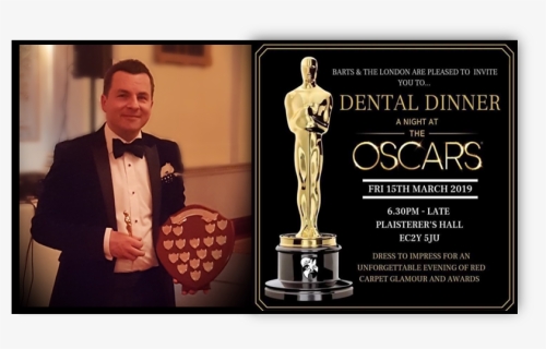 Transparent Oscar Trophy Png - Oscar Award, Png Download, Free Download