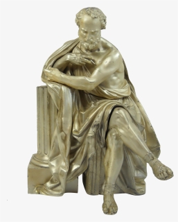 Socrates Statue Png - Statue, Transparent Png, Free Download