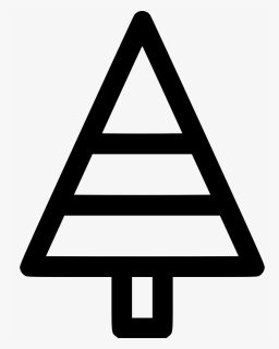 Tree Evergreen - Triangle, HD Png Download, Free Download