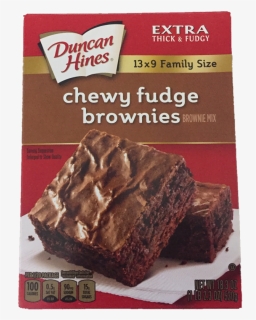 Duncan Hines Brownies Fudge, HD Png Download, Free Download