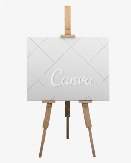 Blank Canvas Png - Easel, Transparent Png, Free Download