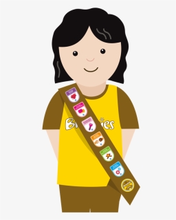 Girlguiding Brownies Clipart - Brownie Guide Clipart, HD Png Download, Free Download