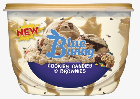 Cookies, Candies, Brownies - Chocolate Chip Cookie Dough Ice Cream, HD Png Download, Free Download