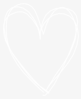 #doodle #scribble #heart #love #white #lines #outline - Johns Hopkins Logo White, HD Png Download, Free Download