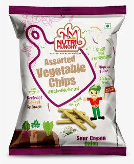 Vegetable Chips Sour Cream - Vegetable Chip, HD Png Download, Free Download