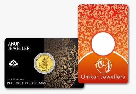 Coin Card Packaging Design Silver, HD Png Download, Free Download
