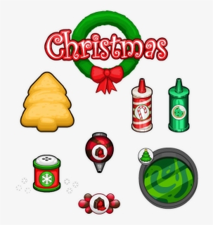 Papa S Donuteria Christmas By Mokamizore97-d7mxq30 - Papa's Donuteria Holiday Ingredients, HD Png Download, Free Download