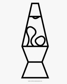 Lava Lamp Coloring Page Clipart , Png Download - Lava Lamp Coloring Page, Transparent Png, Free Download