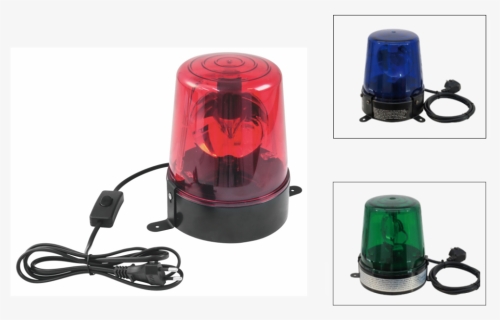 Eurolite Police Light De-1 Red - Emergency Vehicle Lighting, HD Png Download, Free Download