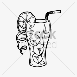 Cooldrinks Glass Clip Art Clipart Fizzy Drinks Iced - Cold Drinks Clipart, HD Png Download, Free Download
