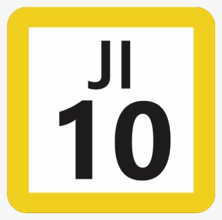 Jr Ji-10 Station Number - Sign, HD Png Download, Free Download