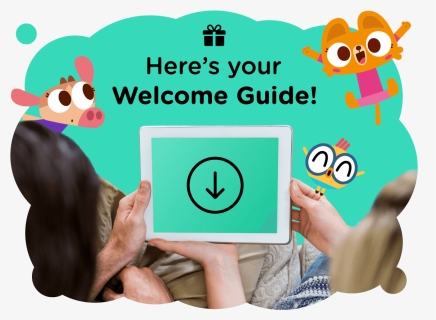 Download The Welcome Guide - Cartoon, HD Png Download, Free Download
